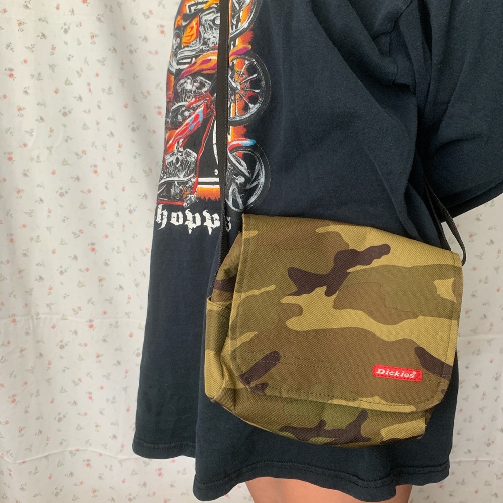 🥬VINTAGE camo dickies shoulder bag🥬